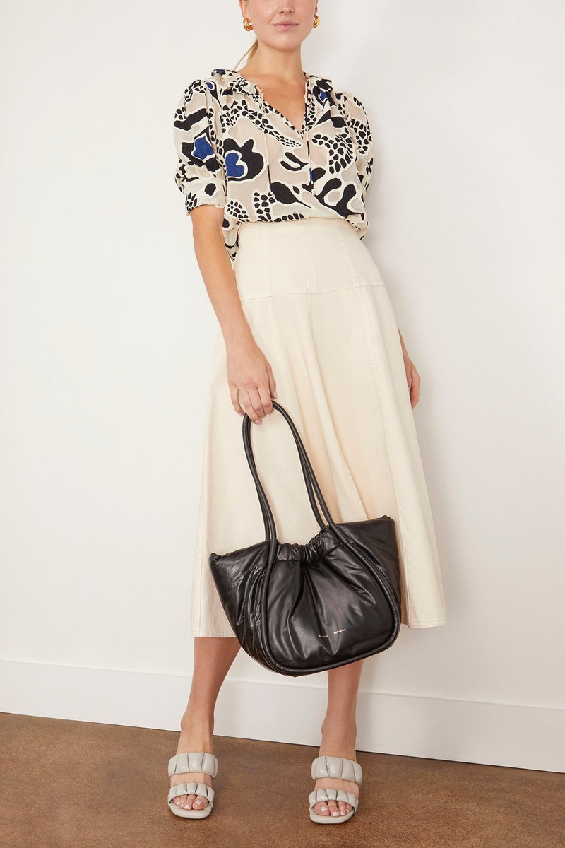 ULLA JOHNSON Marcella Top in Porcelain outlook