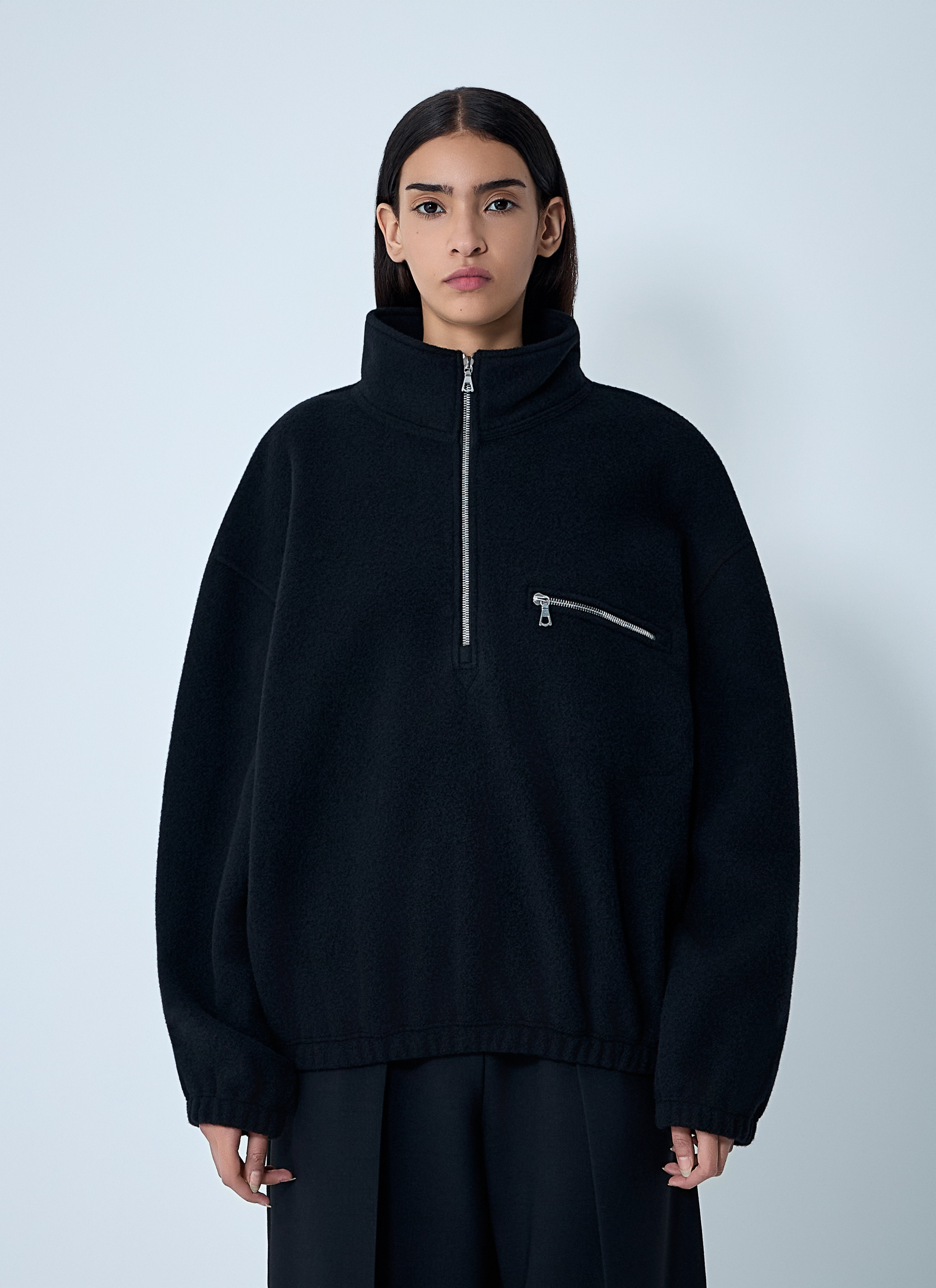 Rier Women Zip-Up Fleece Sweatshirt - 7