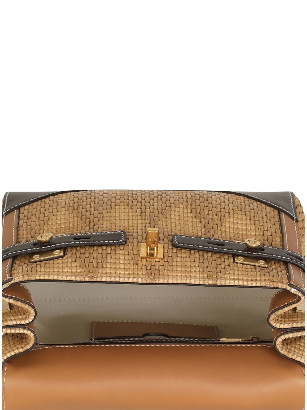 woven-wicker B-Buzz shoulder bag - 4