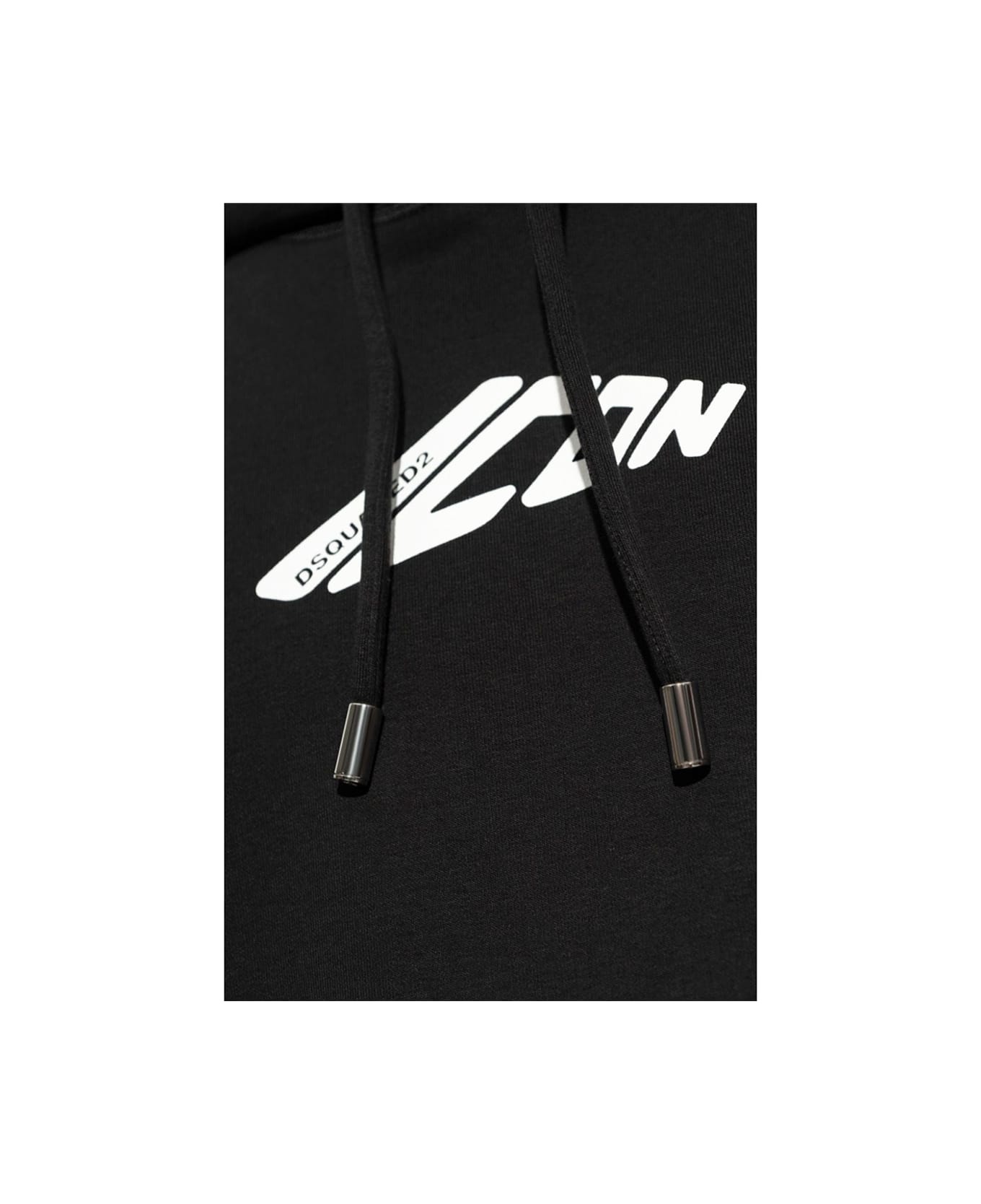 Cotton Blend Hoddie With Logo - 2