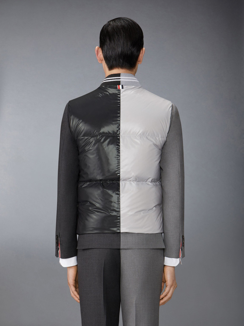 Thom Browne Funmix Glossy Tech Down Fill Vest outlook