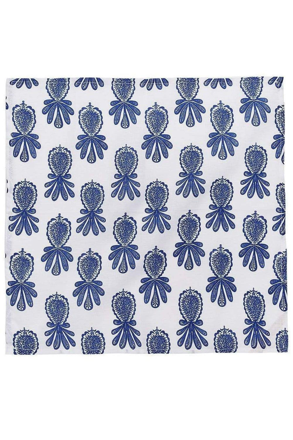 Large Napkins Set Of 6 - Pineapple Blu - 5