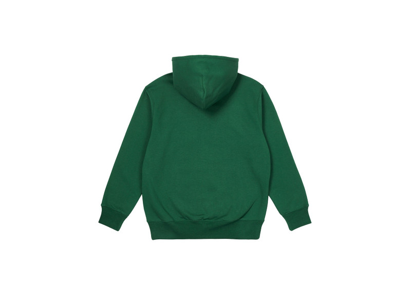 PALACE UNI HOOD GREEN outlook