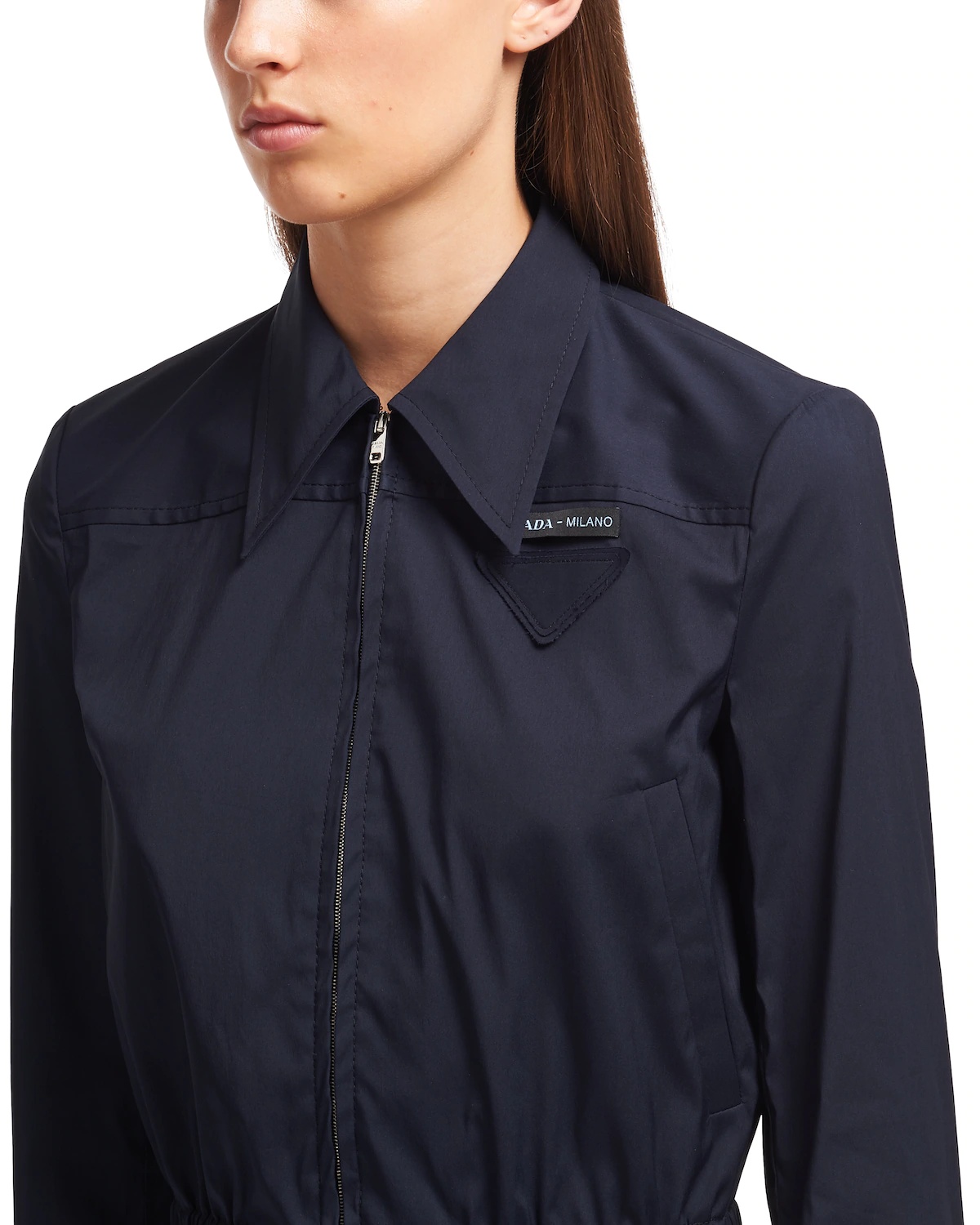 Stretch cotton poplin jacket - 5