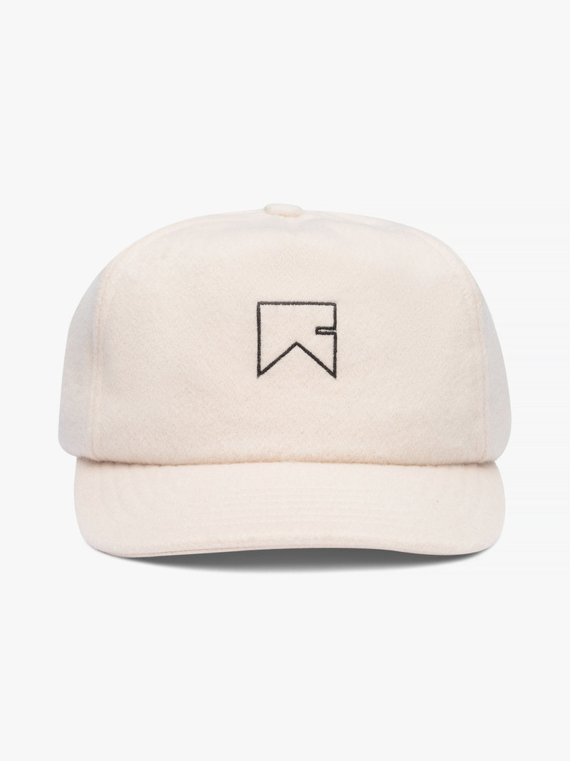 CASHMERE CHEVRON LOGO HAT 1