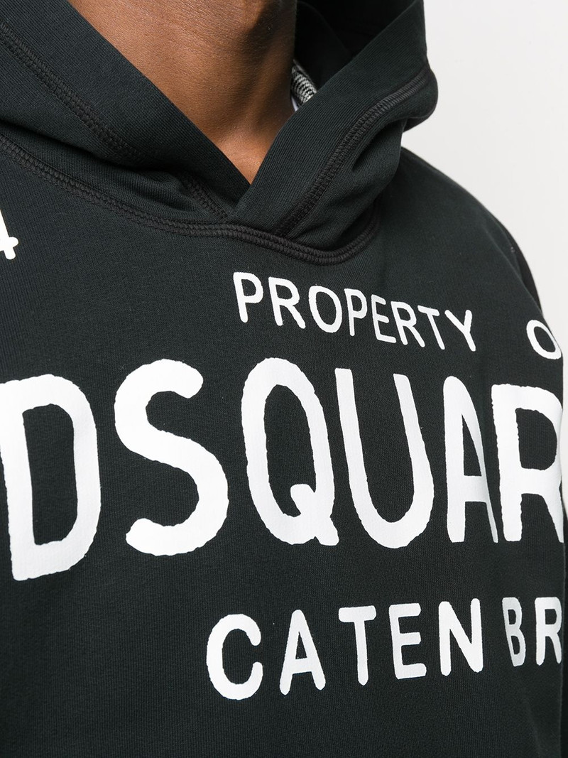printed hooded sweatshirt 5
