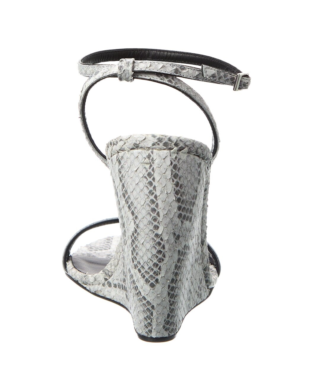 Giuseppe Zanotti Clandestino 105 Snakeskin Wedge Sandal - 3