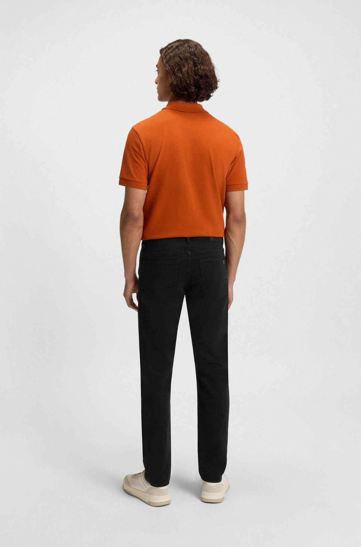 DELAWARE SLIM-FIT JEANS IN STAY-BLACK COMFORT-STRETCH DENIM - 4
