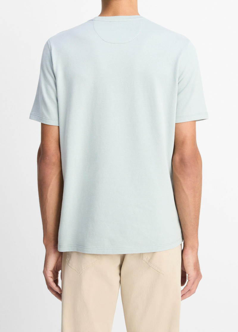 Vince Birdseye Jacquard Pima Cotton T-Shirt outlook