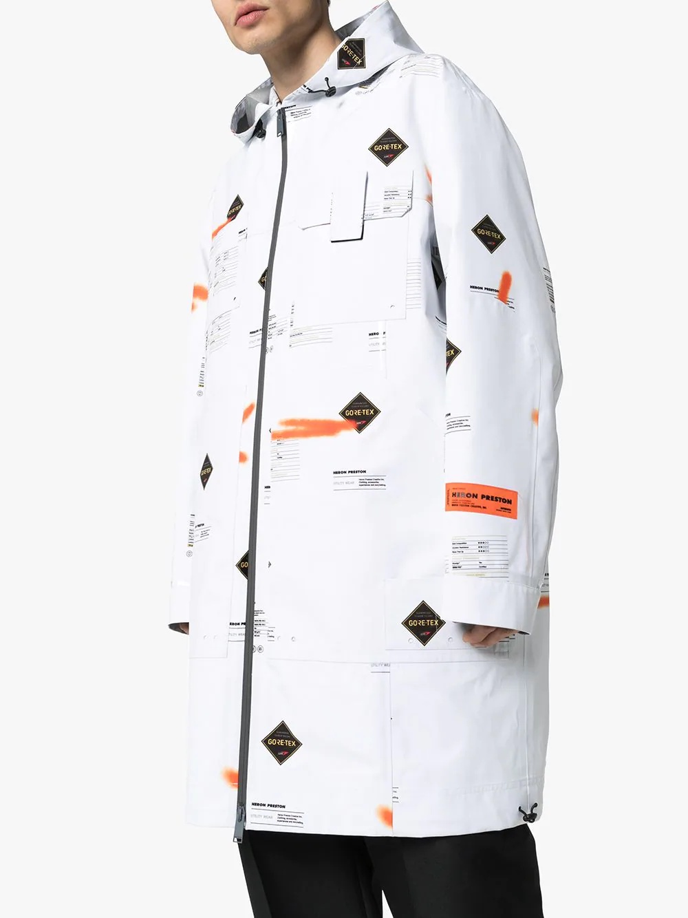 GORE-TEX hooded logo-print parka - 3