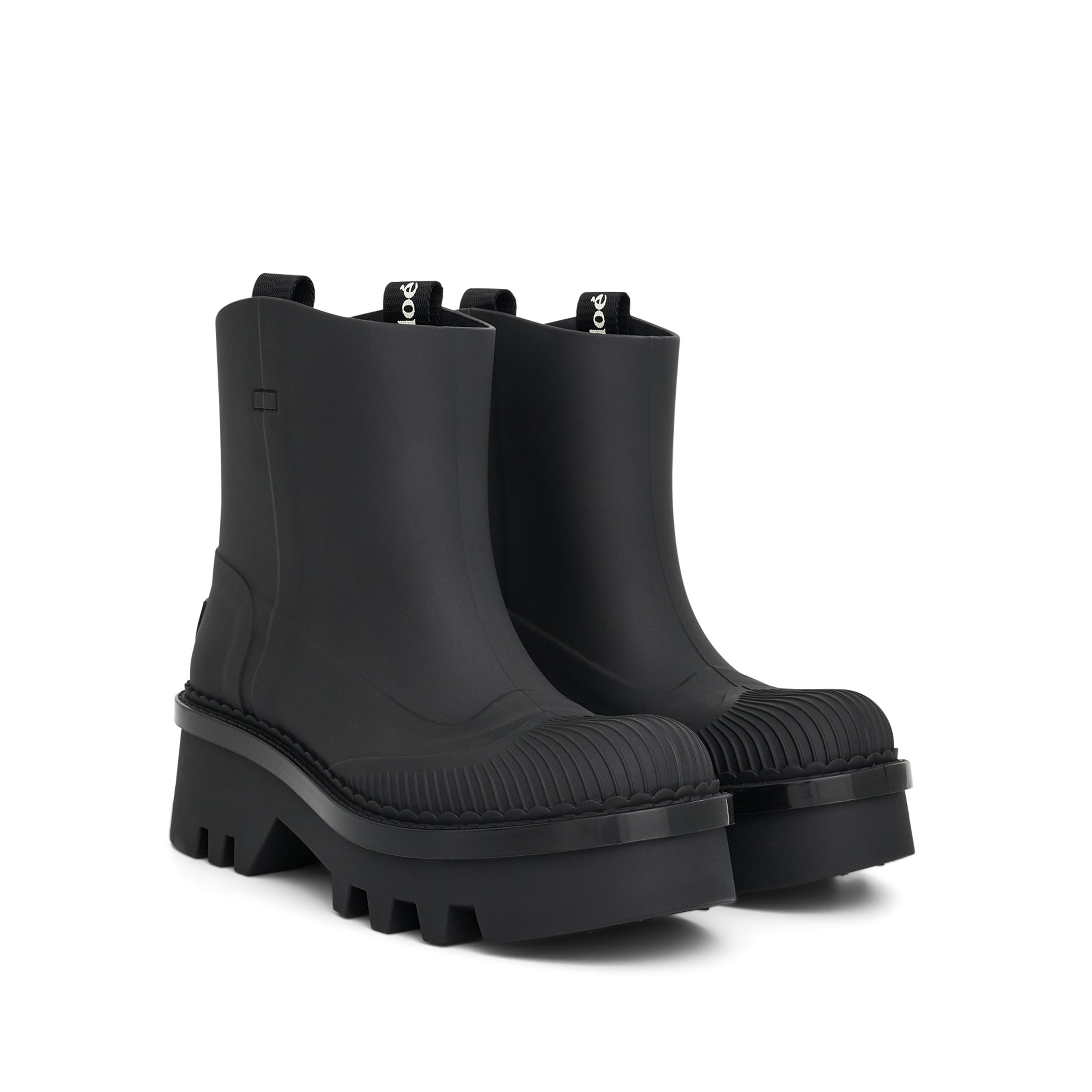 Raina Rain Boot in Black - 2