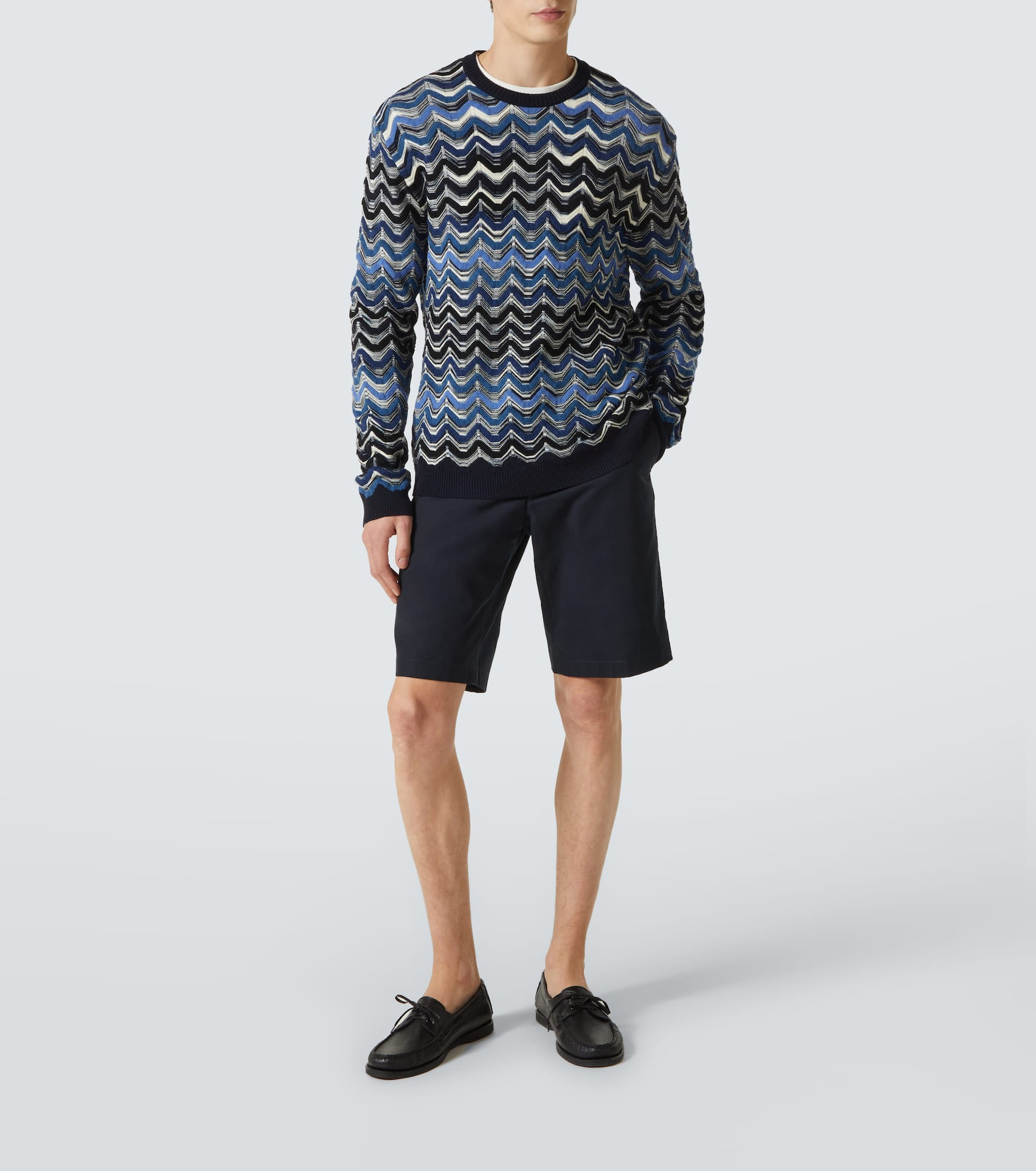 Zigzag wool sweater - 2