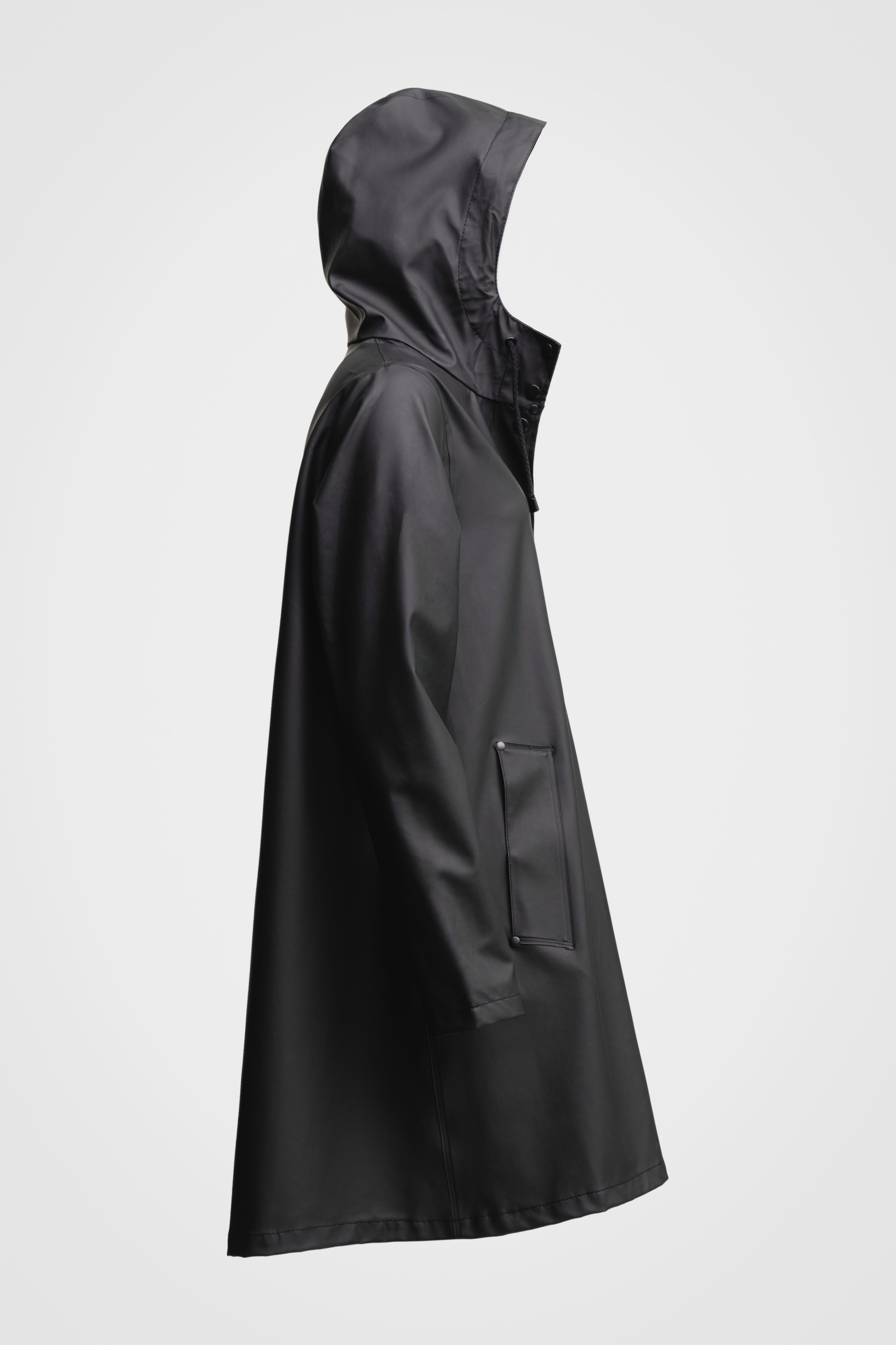Mosebacke Lightweight Raincoat Black - 7