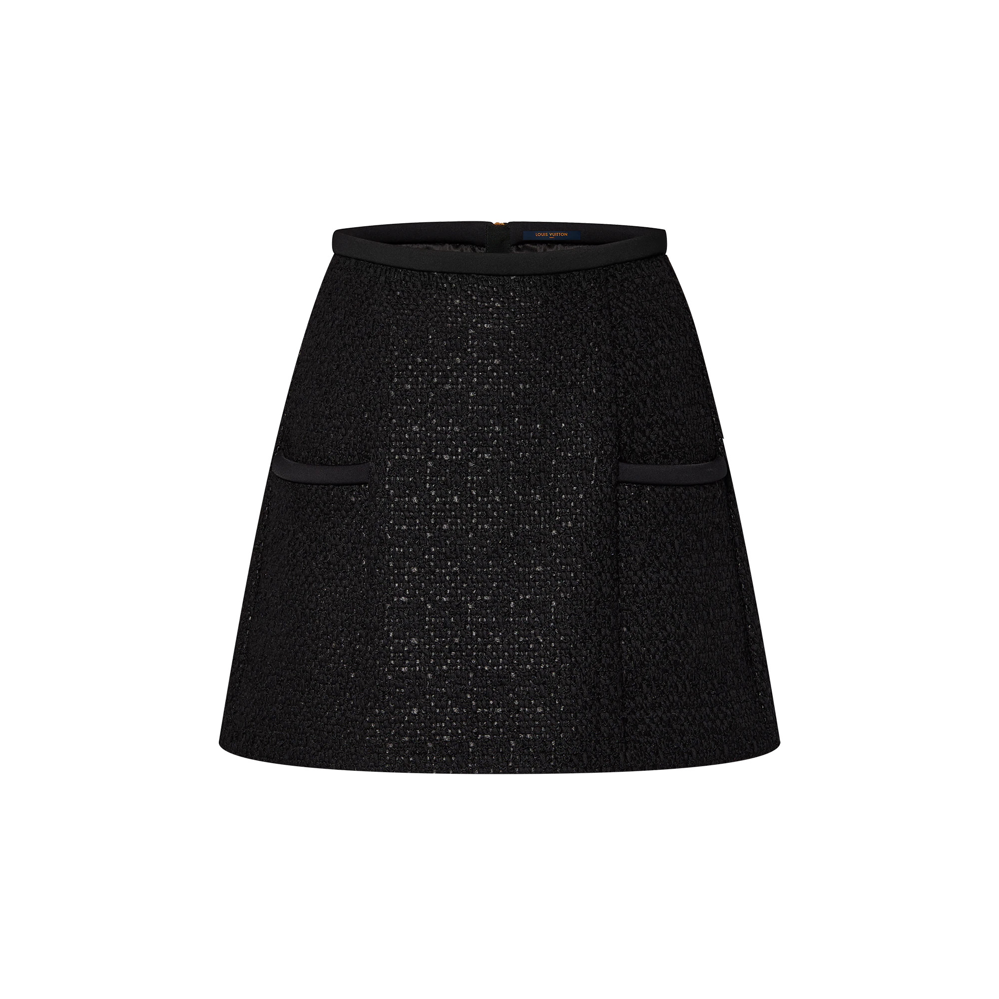 Tweed Pocket Skirt - 1