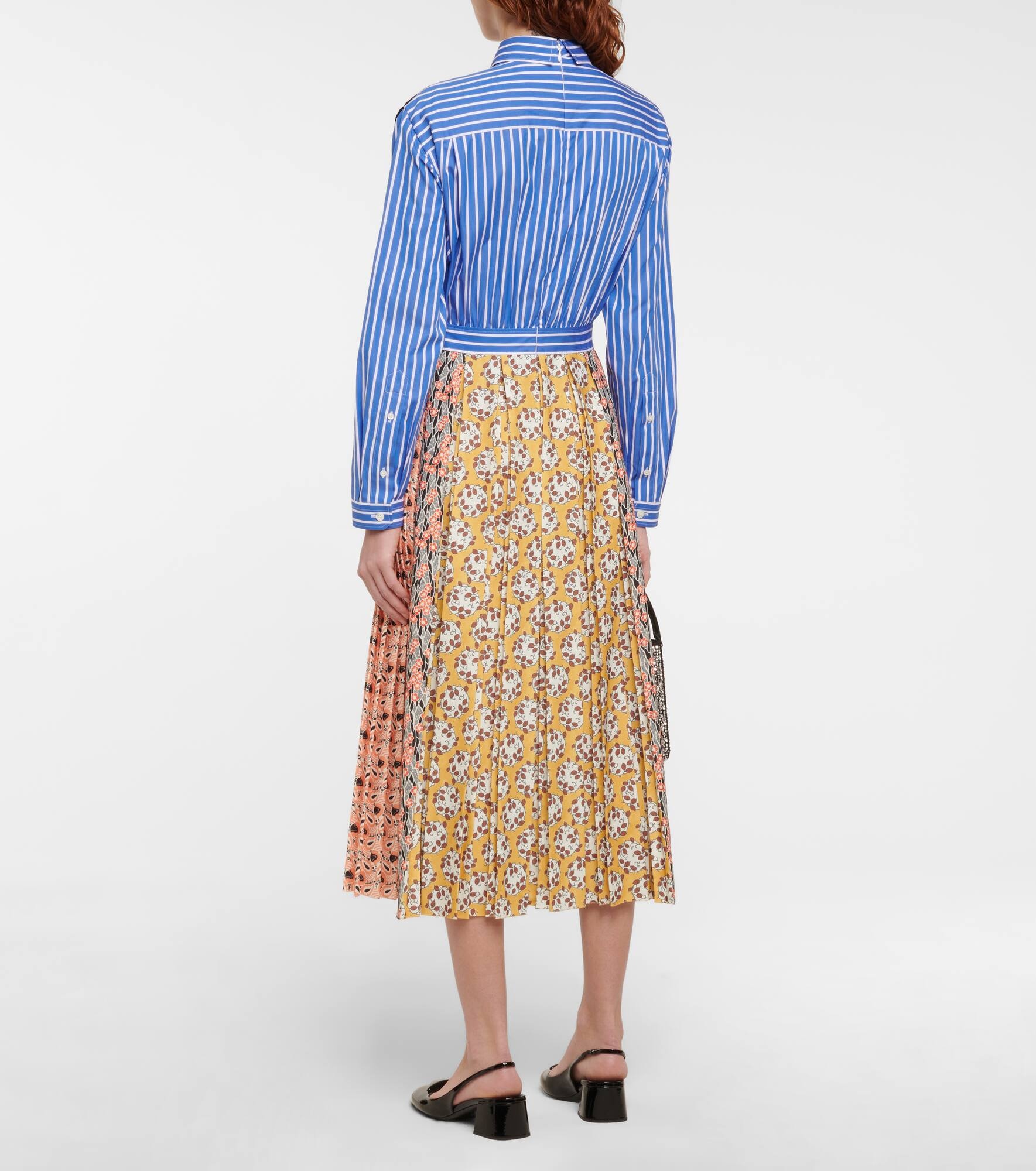 Printed shirt dress - 3