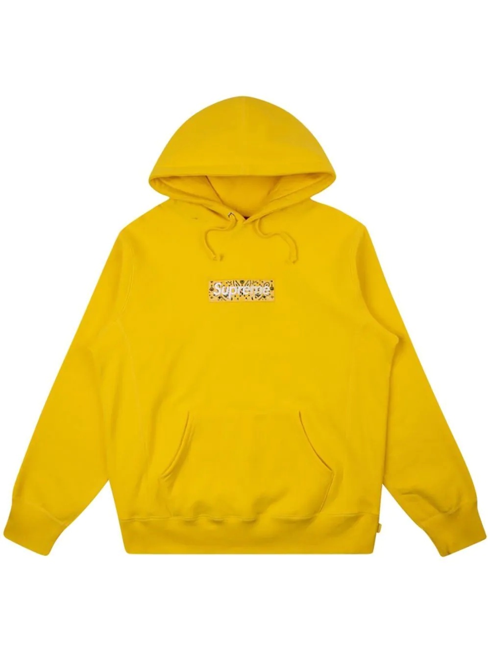 bandana box-logo hoodie - 1