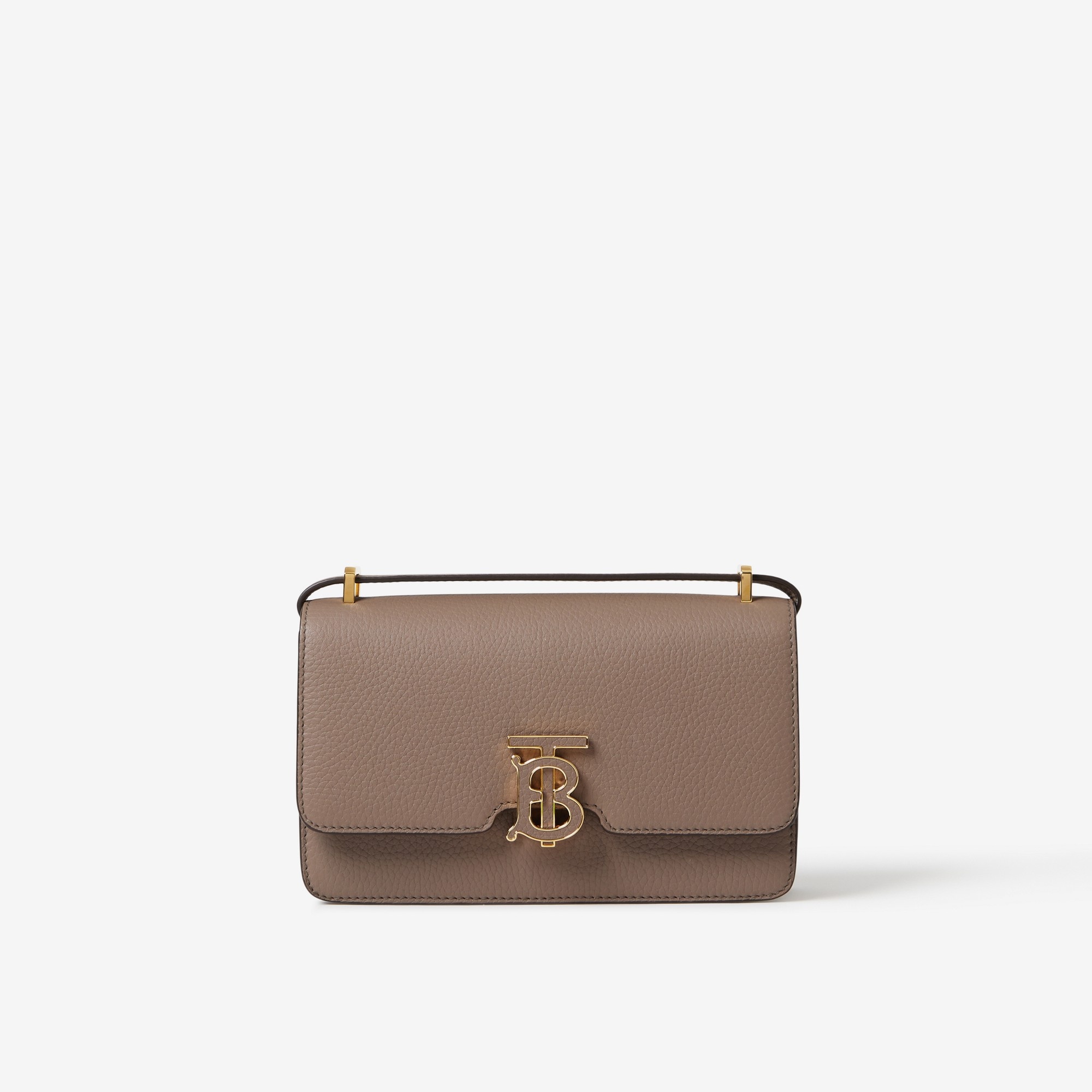 Grainy Leather Mini TB Bag - 1