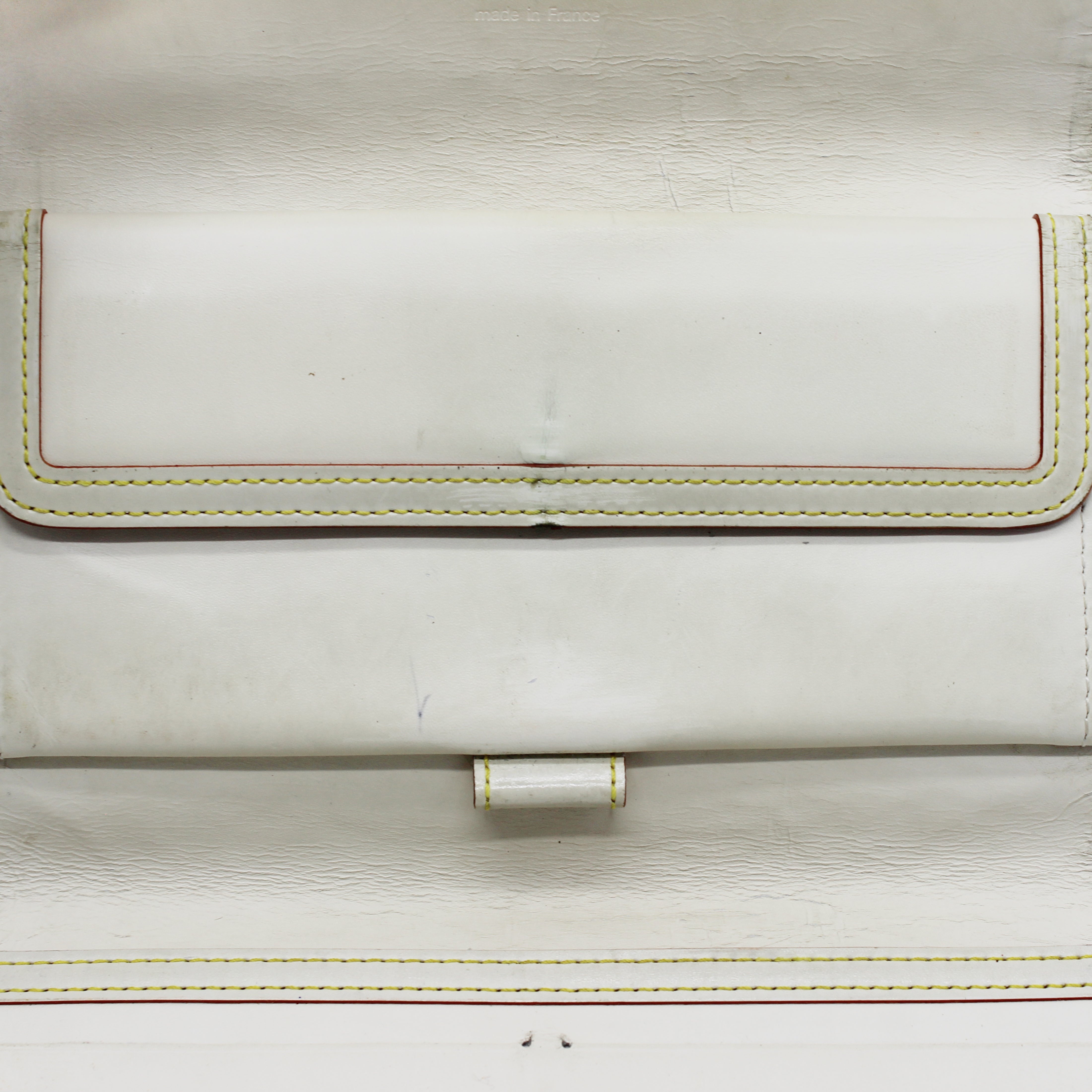 Louis Vuitton x Marc Jacobs International Wallet - White Suhali Leather - 9