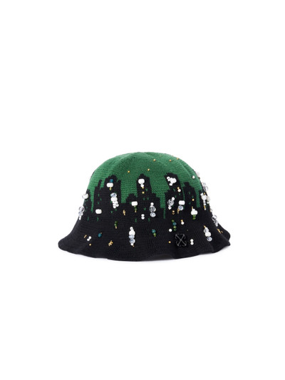 Off-White Palaces Crochet Bucket Hat outlook