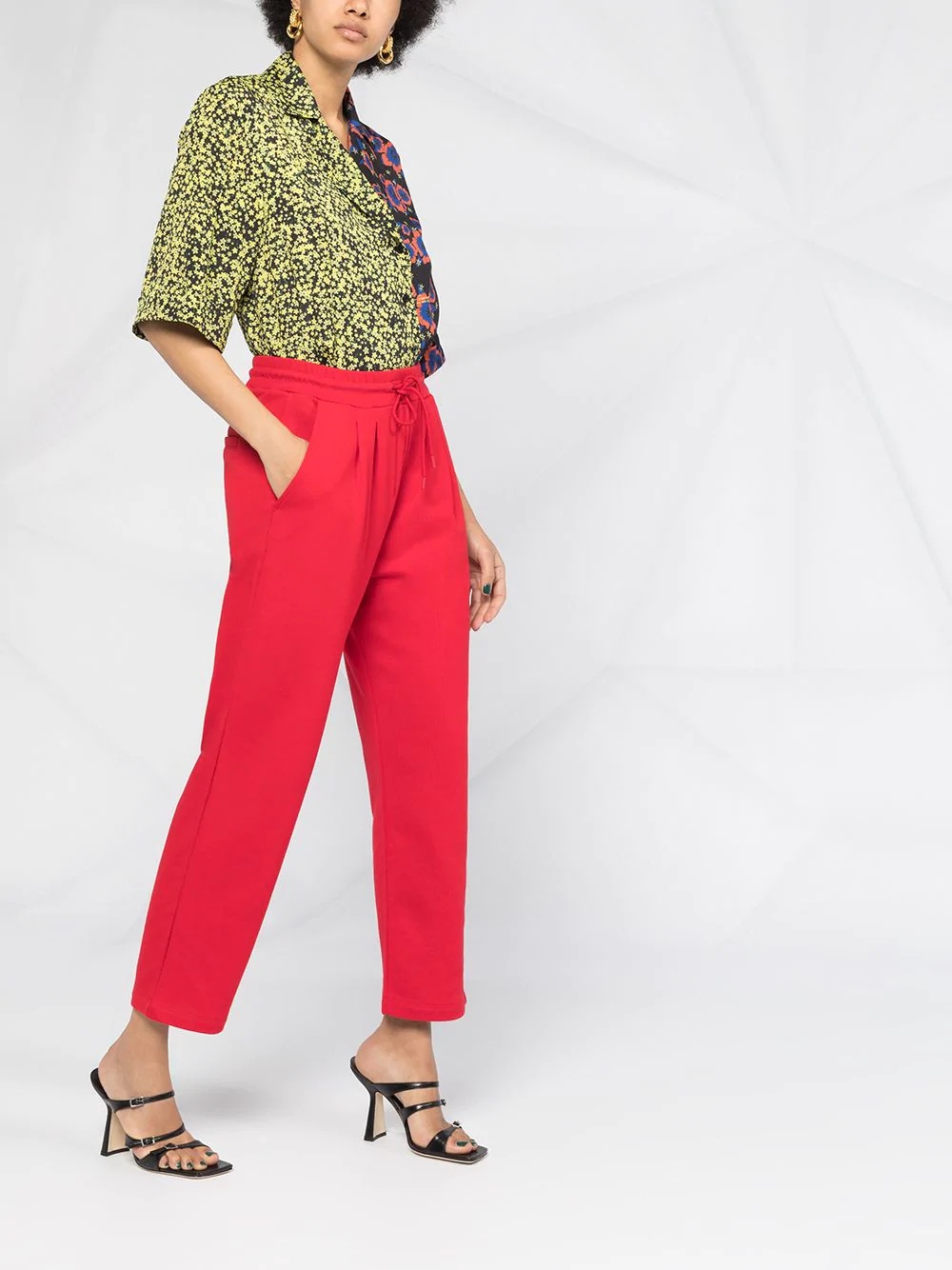 tailored drawstring trousers - 6