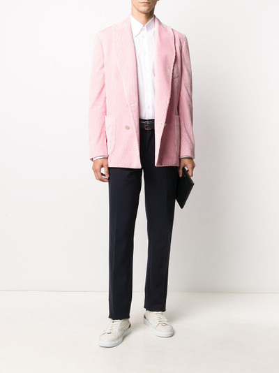 Mackintosh pointed-collar tailored shirt outlook