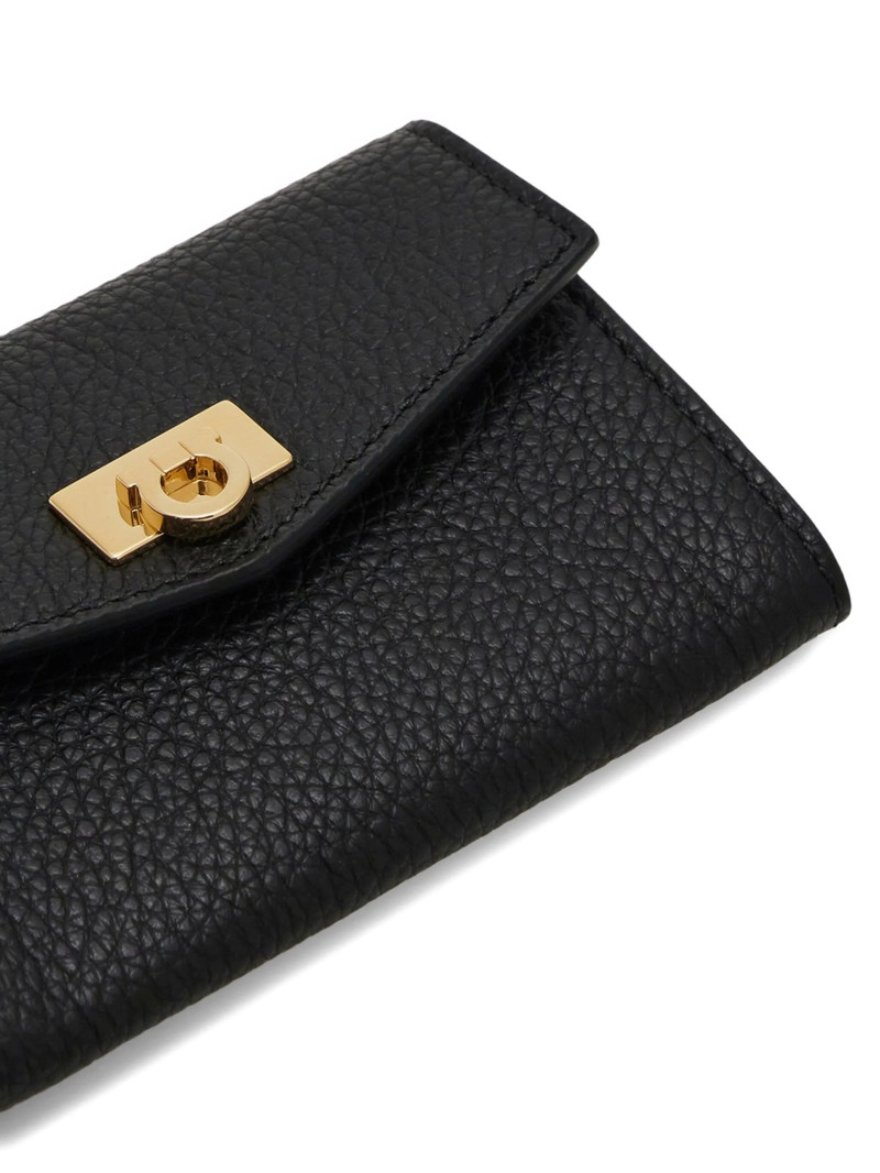 FERRAGAMO Ferragamo Leather Card Holder Charm outlook