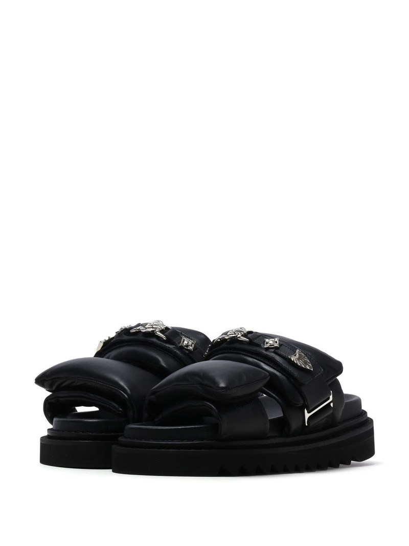 TOGA PULLA buckled leather sandals outlook