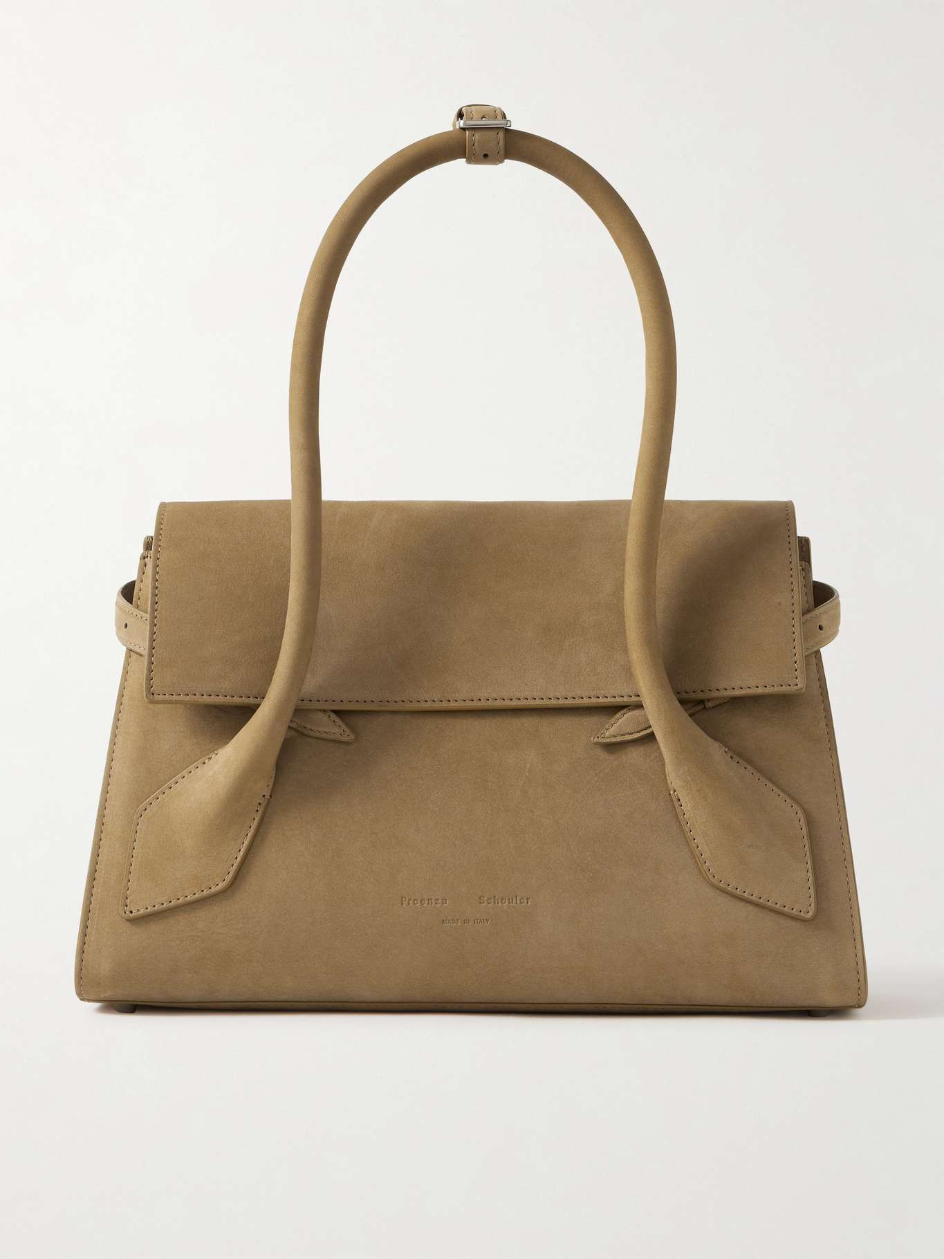 Tate small nubuck shoulder bag Tan - 1