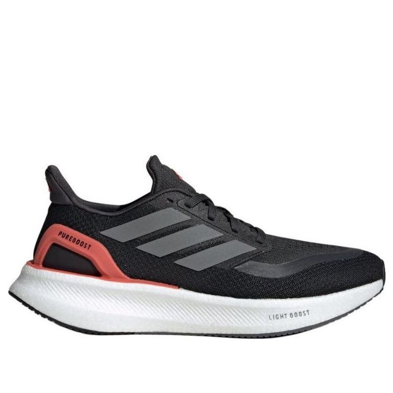 (WMNS) adidas Pureboost 5 'Black White Pink' JH6452 2