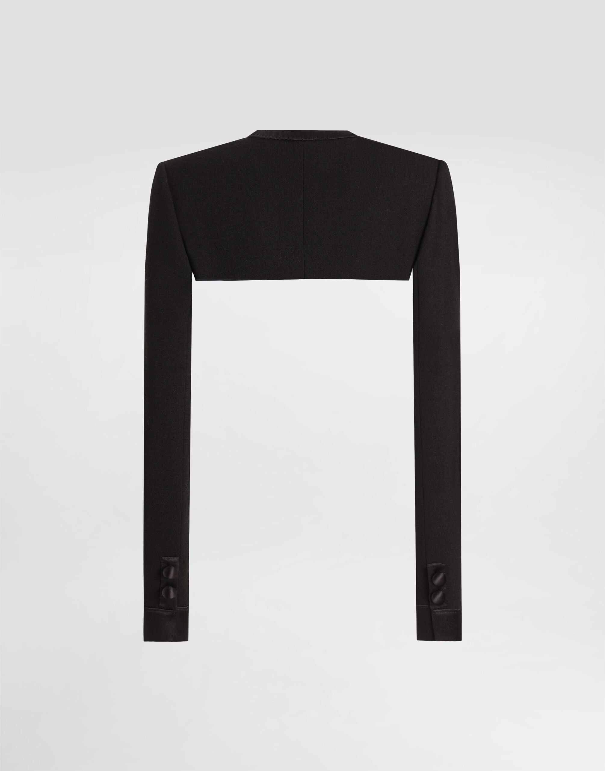 Wool crepe shrug - 5