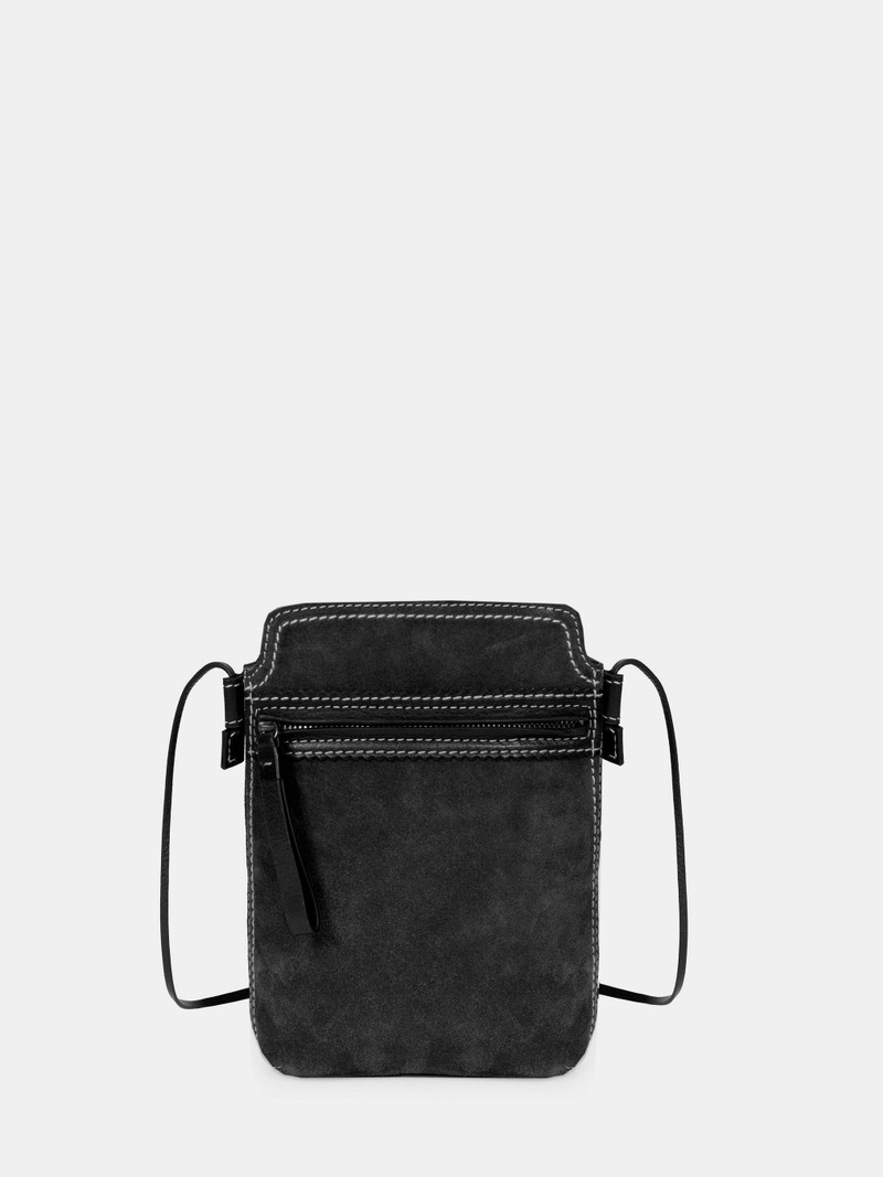 Dries Van Noten SUEDE PHONE POUCH outlook