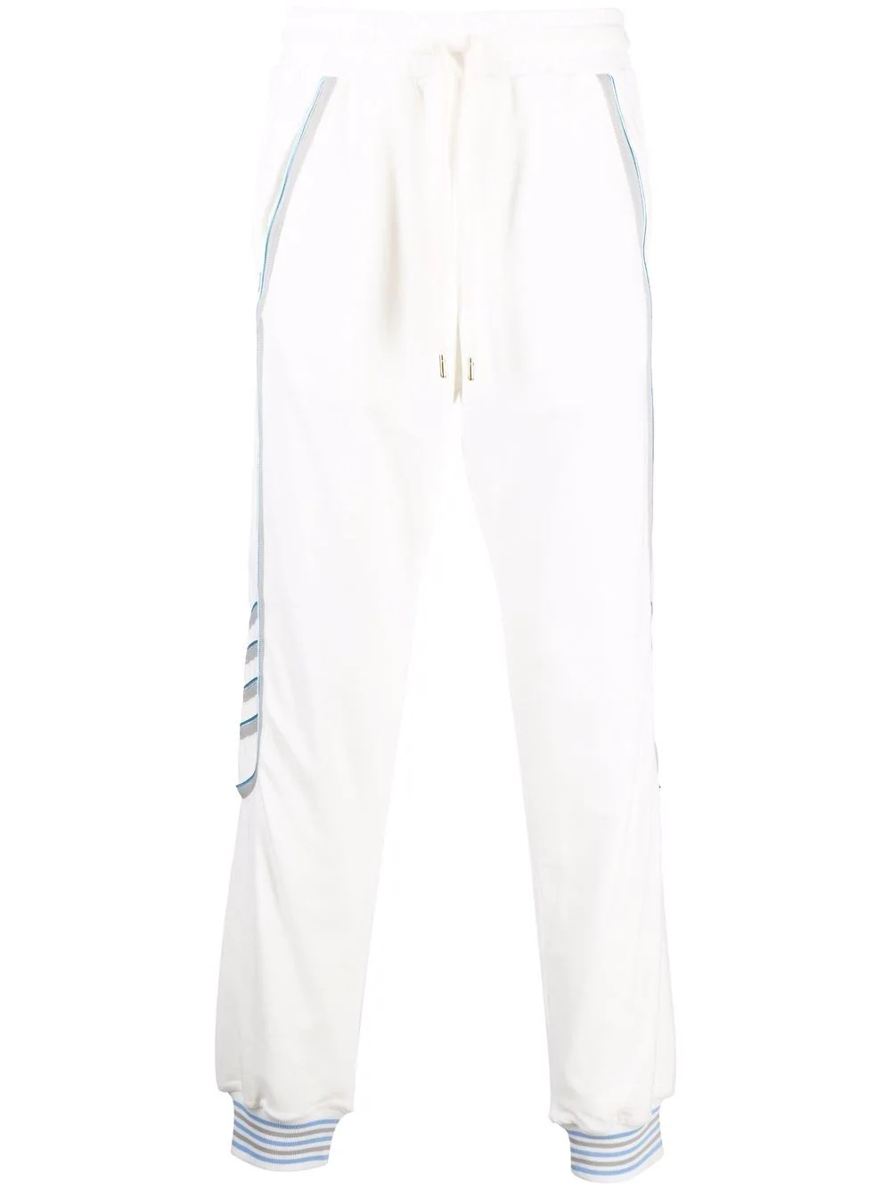 torchon piping-detail track pants - 1