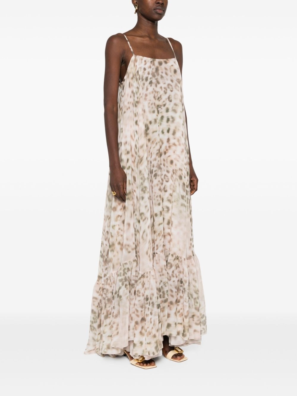Francisca animal-print maxi dress - 3