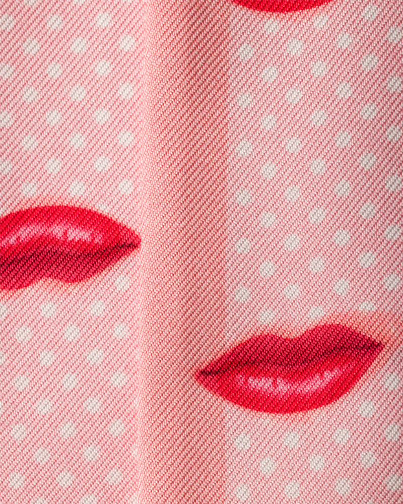 Prada Printed silk twill skinny scarf outlook