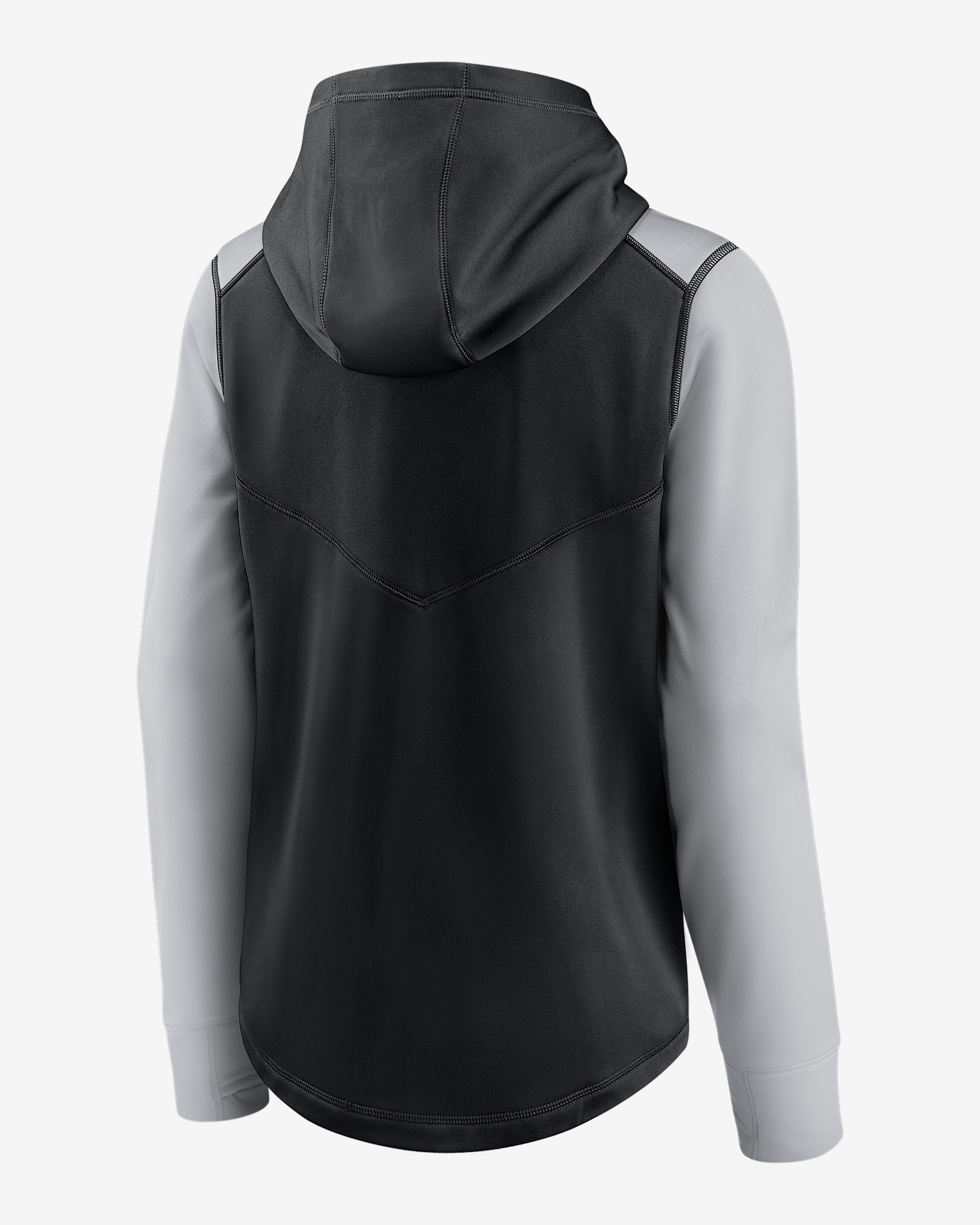 Chicago White Sox Authentic Collection Women's Nike Therma MLB Full-Zip Hoodie - 2
