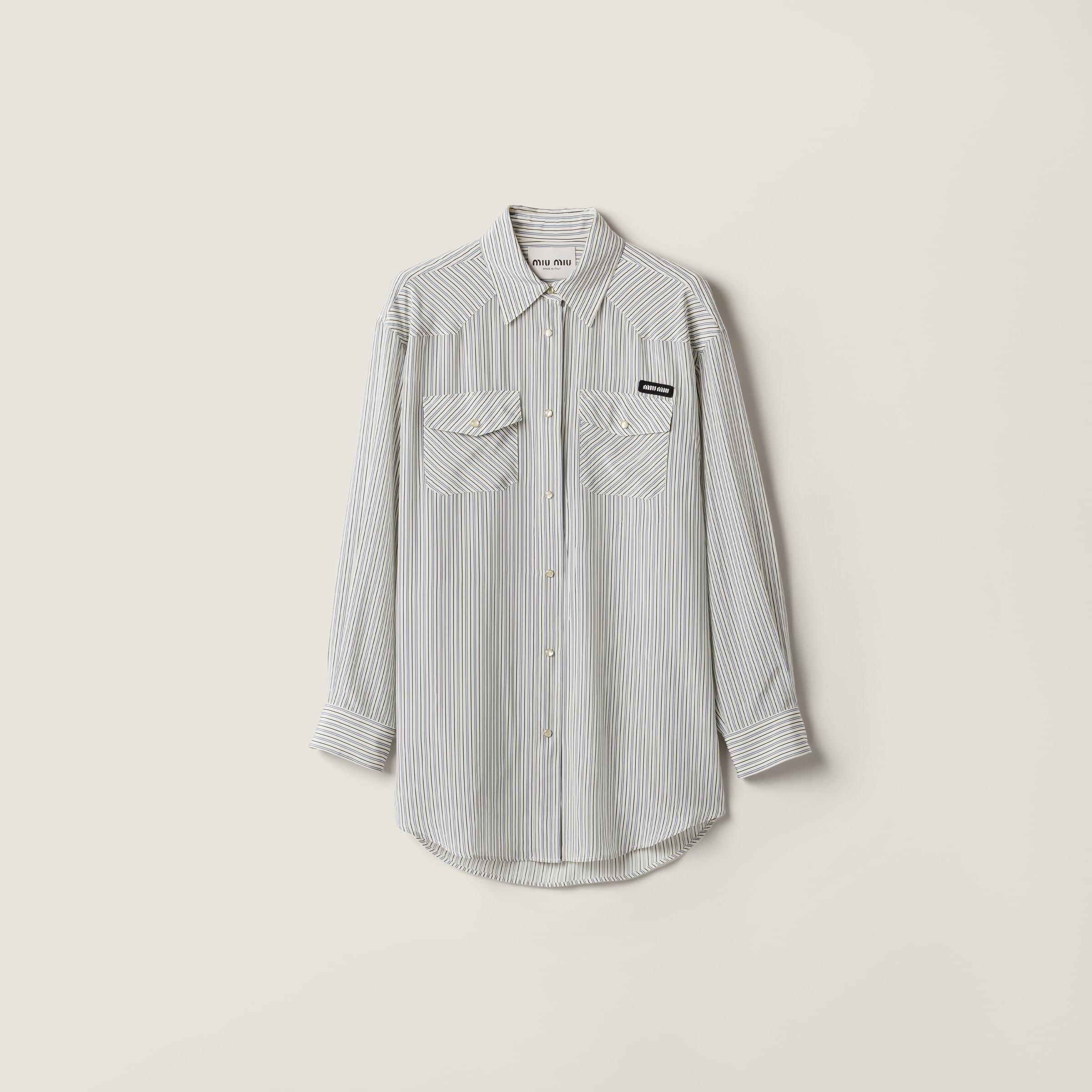 Crêpe de Chine shirt - 1