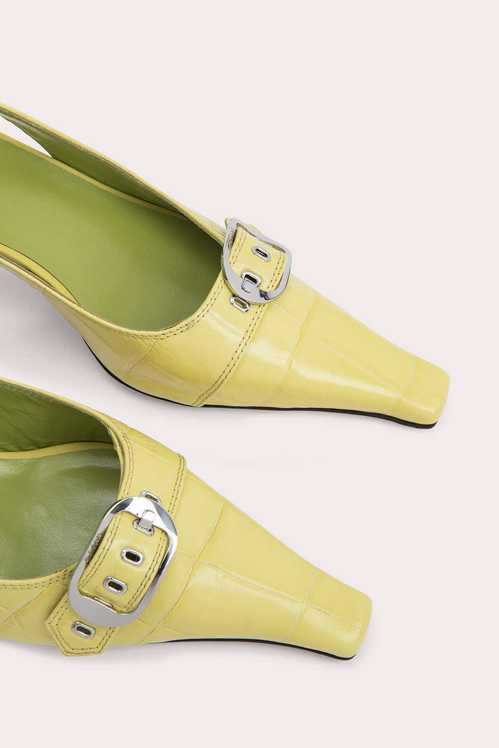 Evita Apple Maxi Croco and Nappa Leather - 4