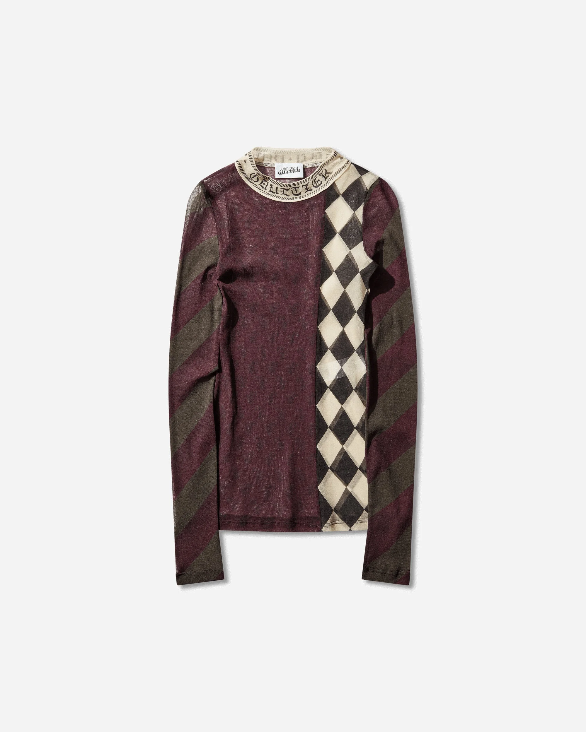 Women's Patchwork Top Multicolor - 1