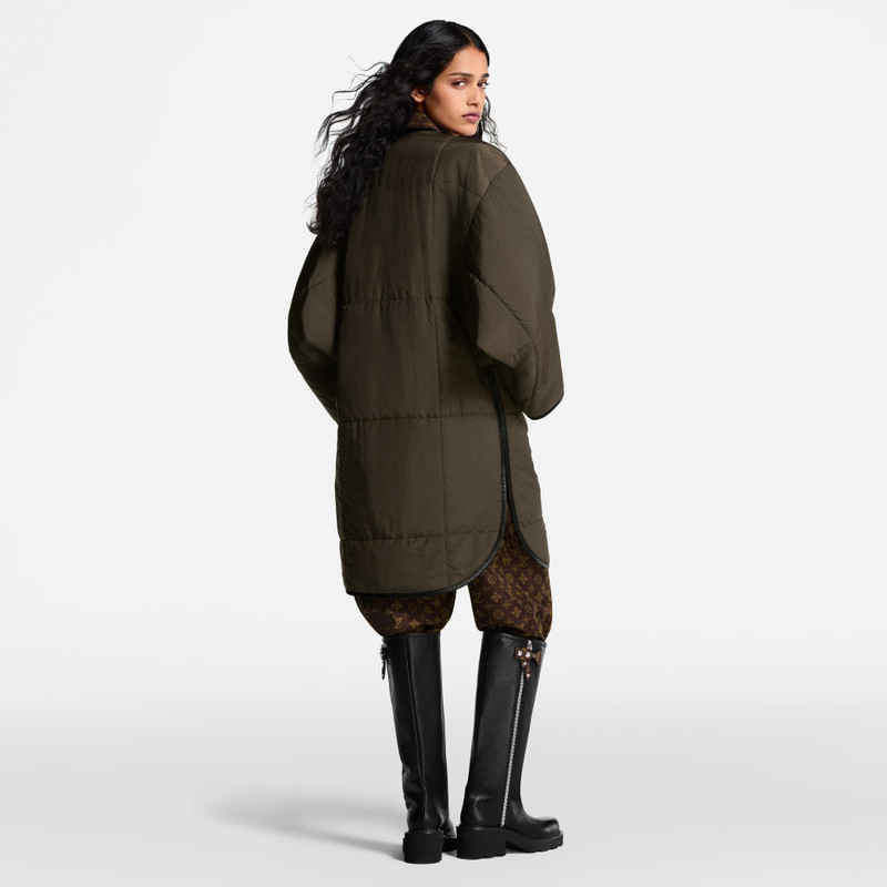 Quilted Toggle Detail Coat 5