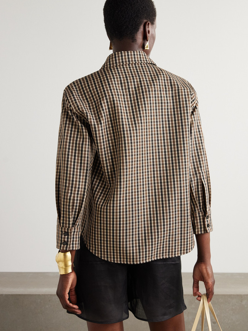 Checked Wool Shirt 3