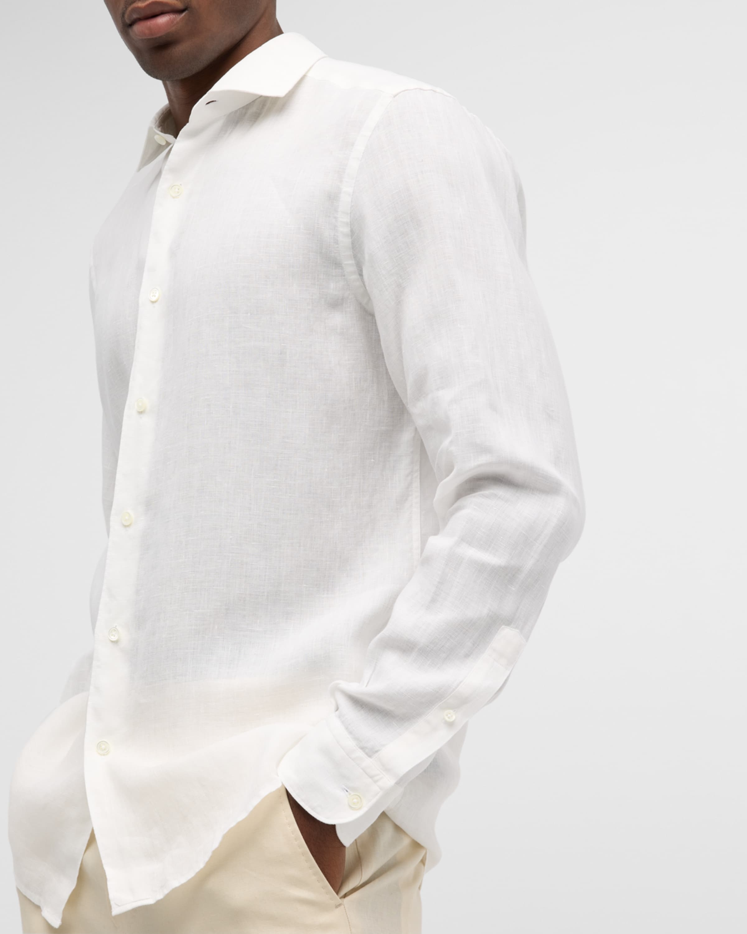 Men's Linen Sport Shirt - 4