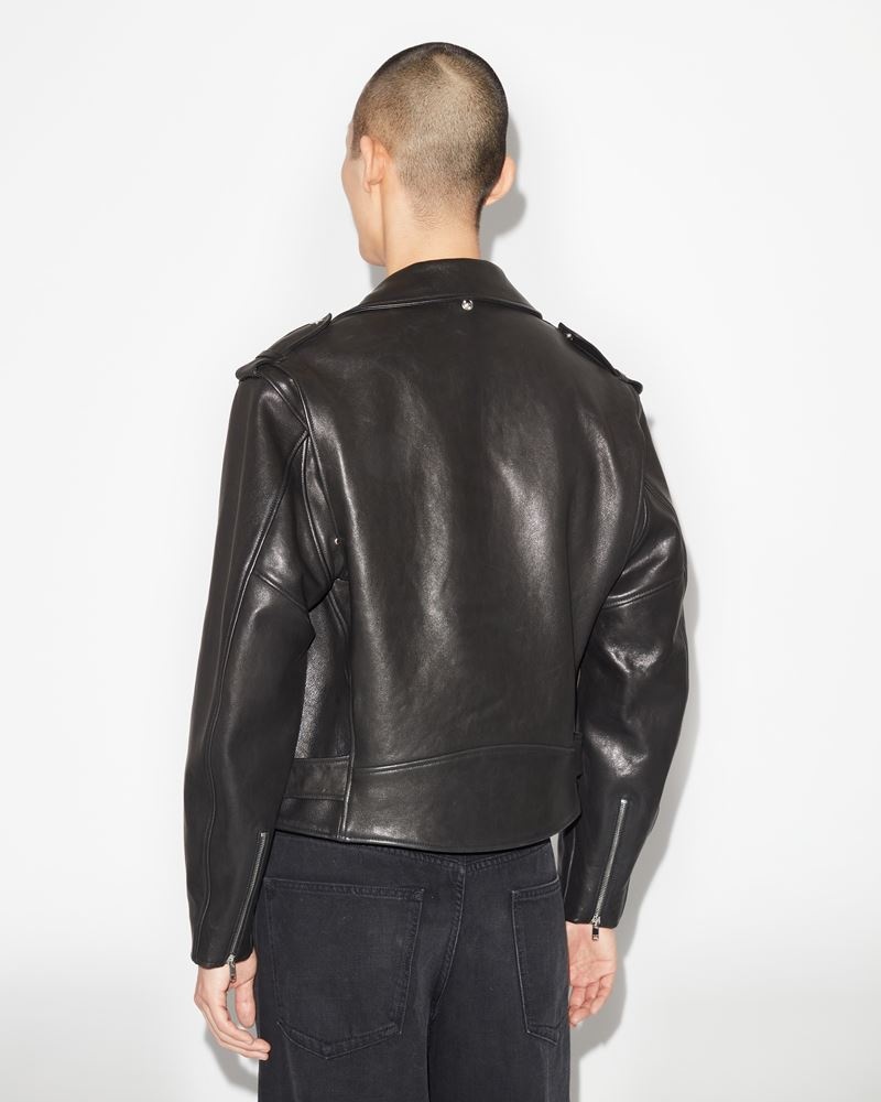 BASTIAN LEATHER PERFECTO JACKET - 5