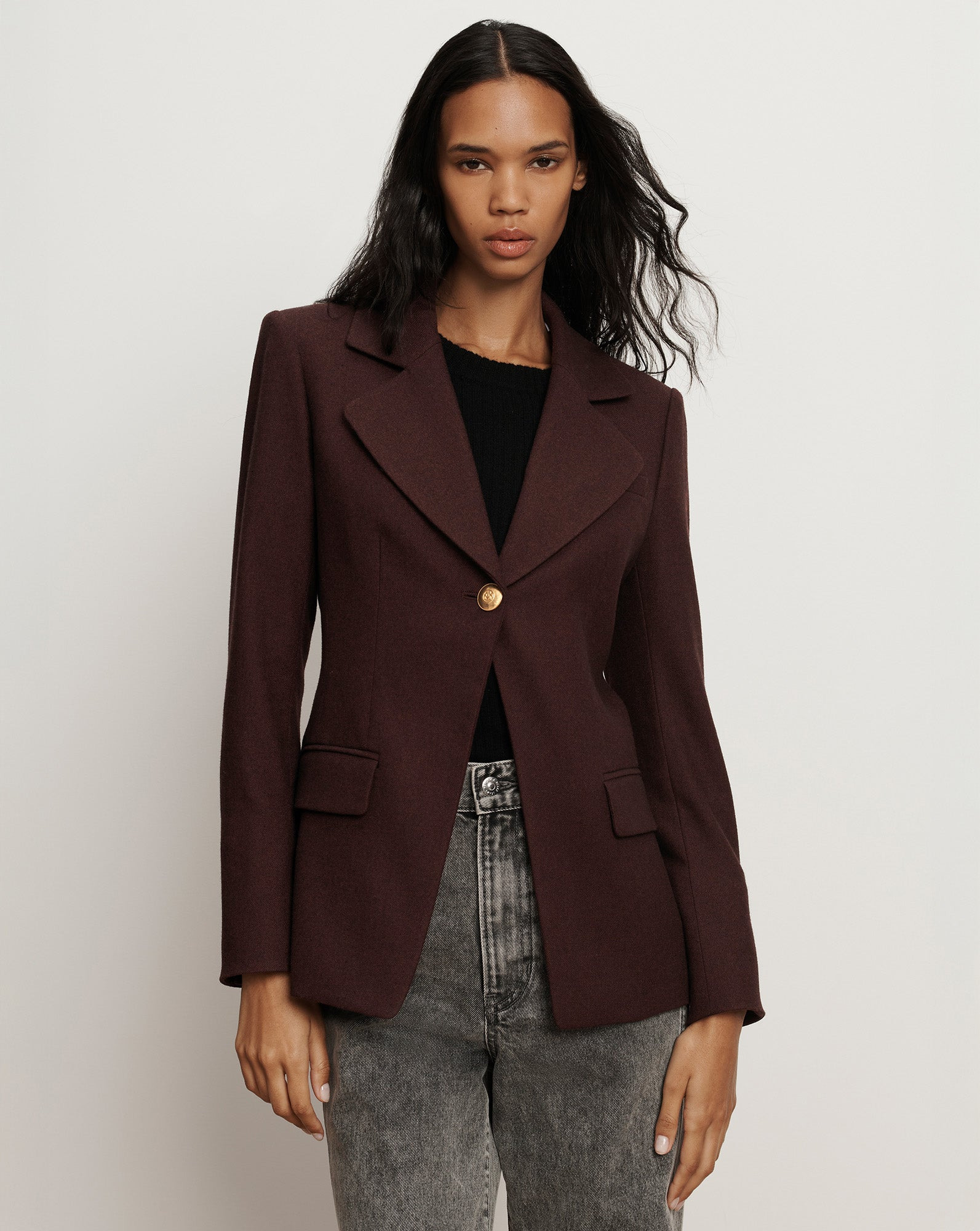 KESSLER WOOL-BLEND DICKEY JACKET - 2