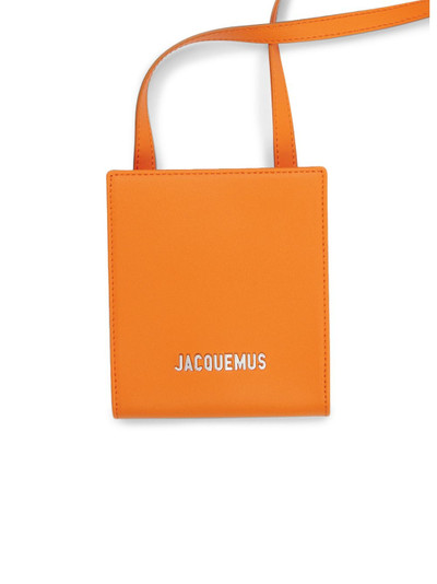 JACQUEMUS Le Gadjo neck-strap pouch outlook