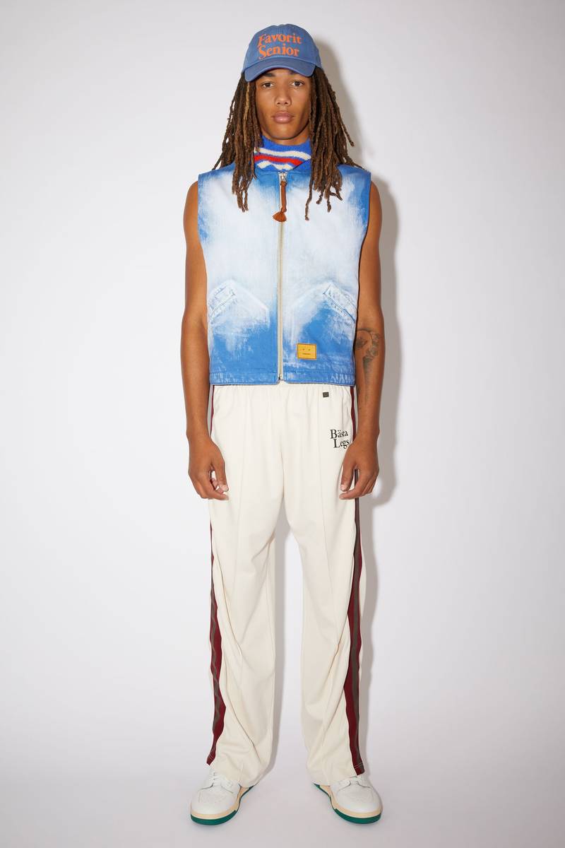 Acne Studios Bleached gilet - Indigo/white outlook