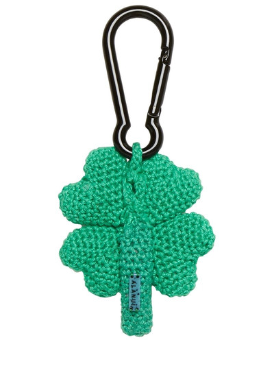 Alanui 4 leaf clover cotton crochet key holder outlook