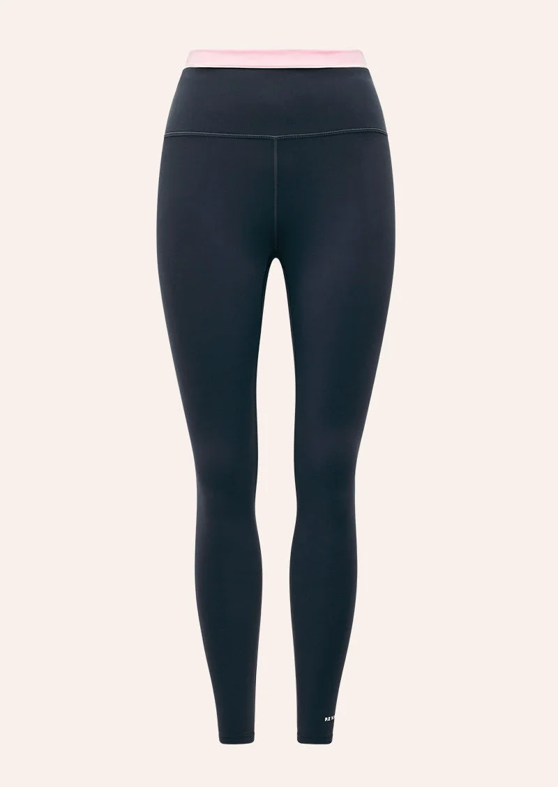 REFLECT FULL LENGTH LEGGING IN MARINE BLUE - 1
