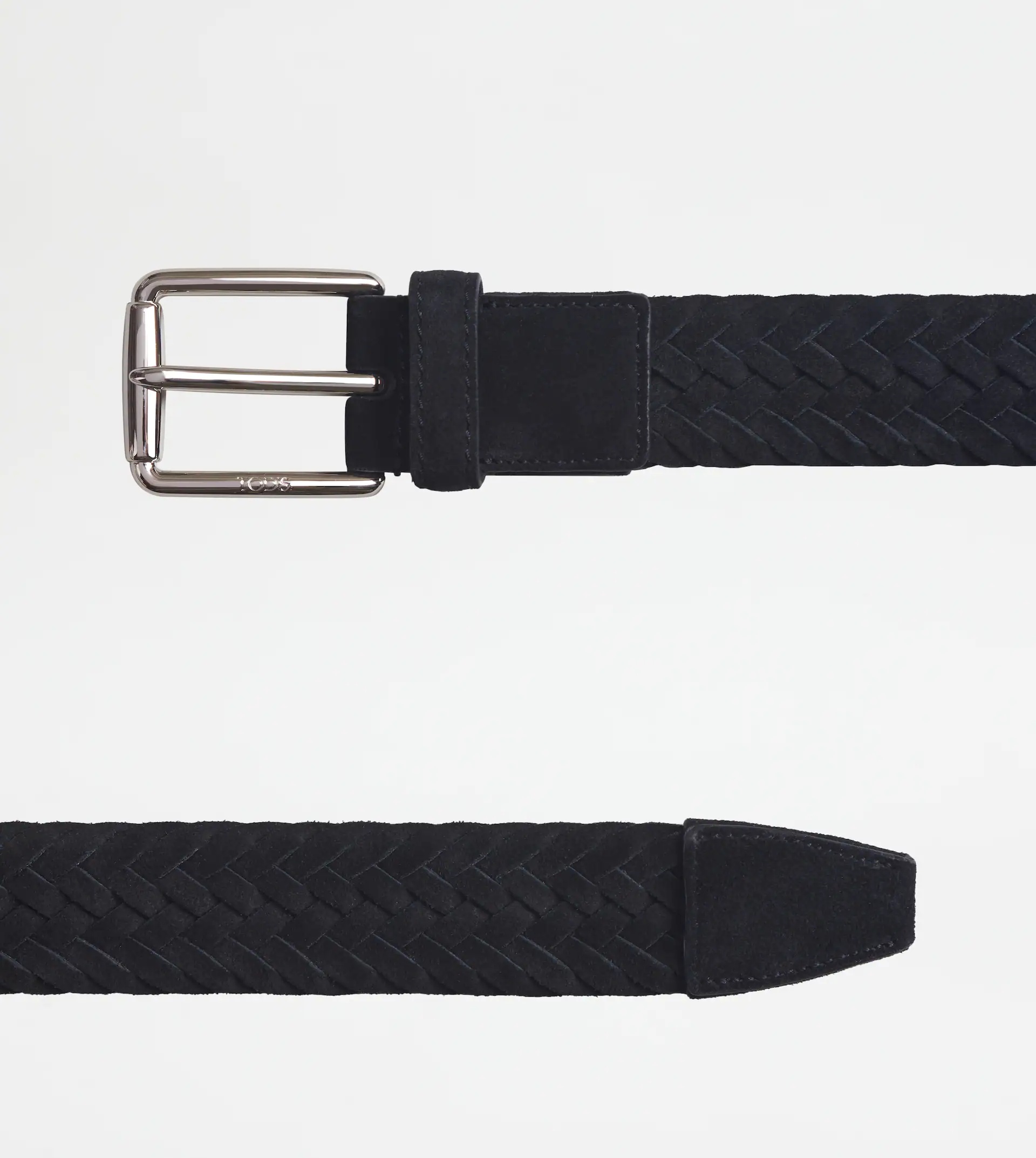 BELT IN SUEDE - BLACK - 2
