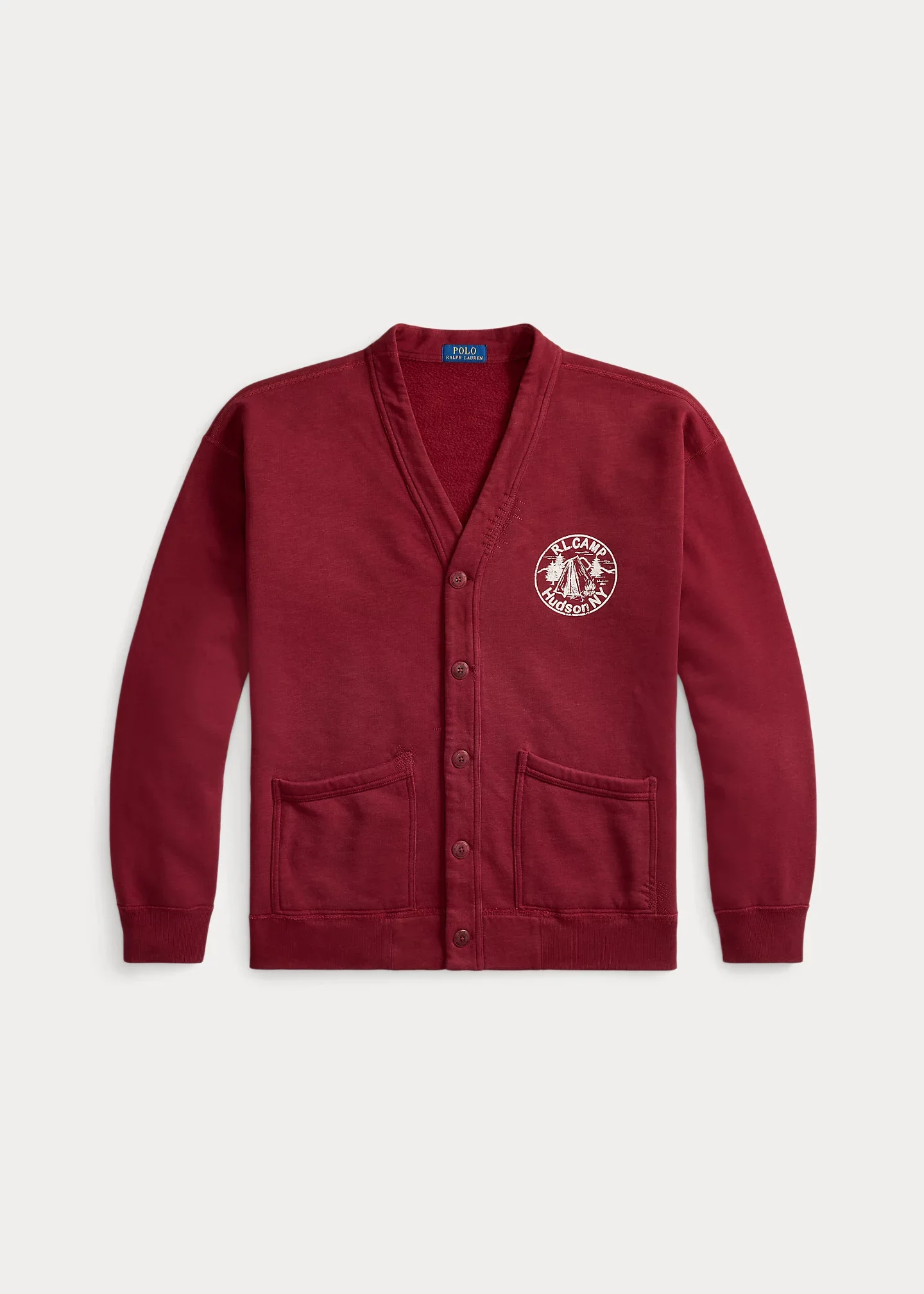 Vintage Fit Fleece Cardigan - 1