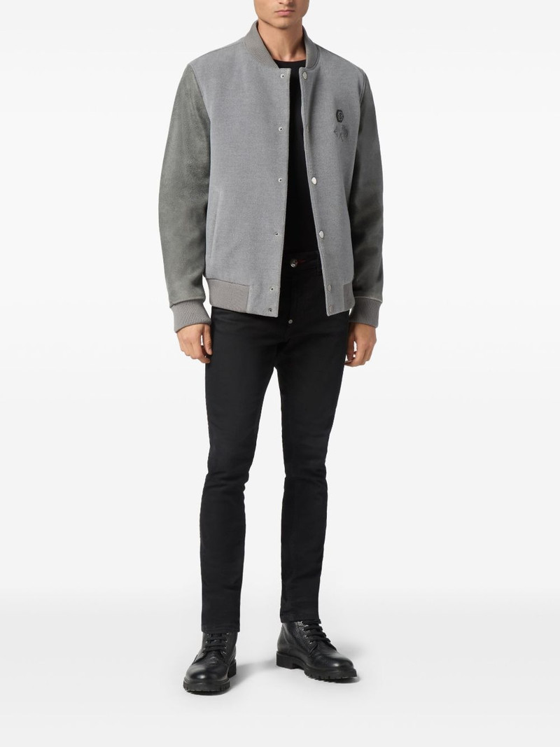 PHILIPP PLEIN Plein Club bomber jacket outlook